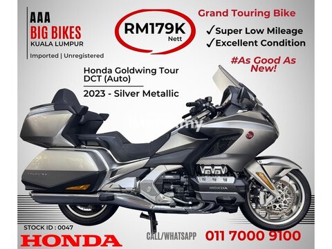 2023 Honda GL1800 Gold Wing for sale in City Centre - RM 179,000 (ID: 1251)